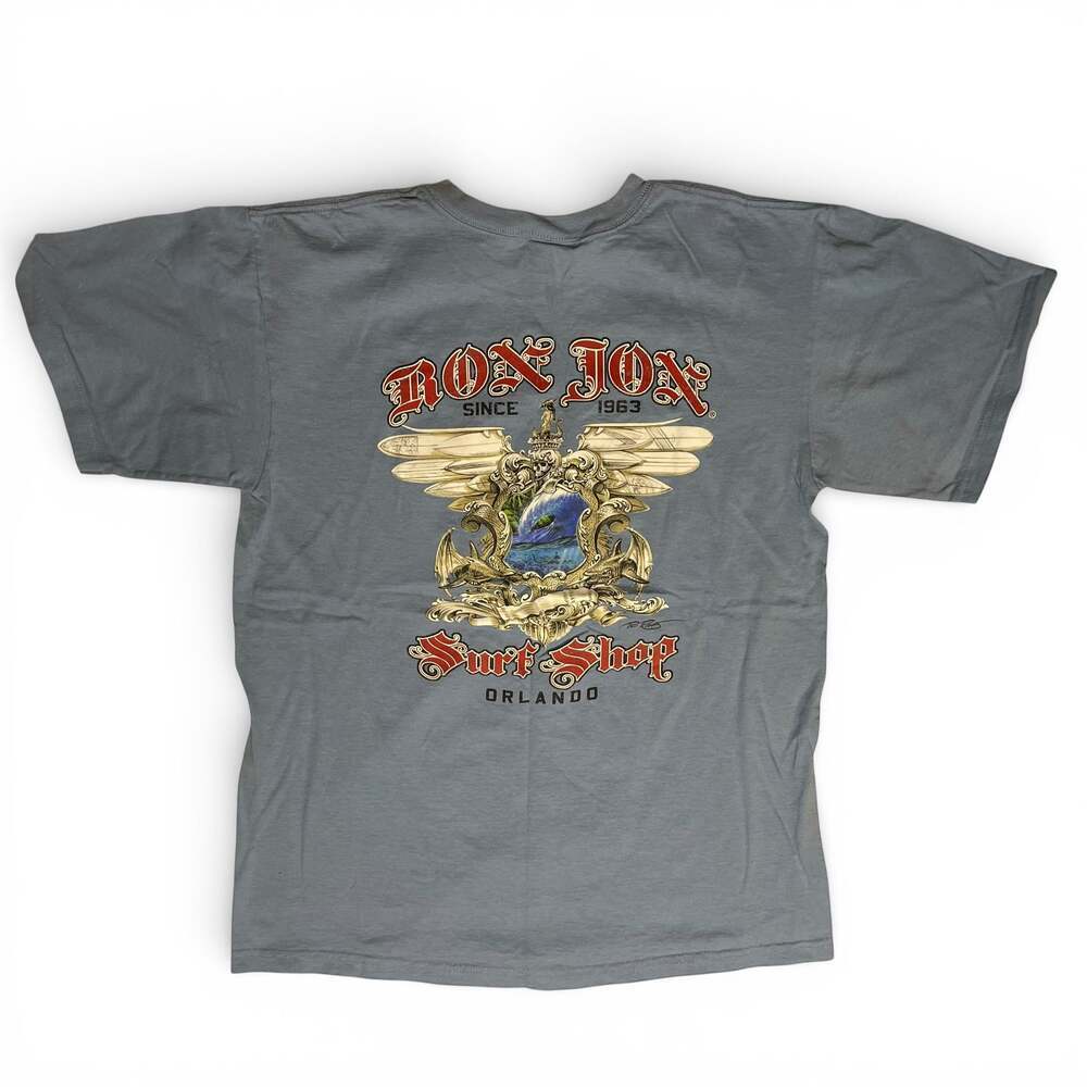 Ron Jon Surf Shop Orlando T Shirt Mens Medium Gray Graphic Tee